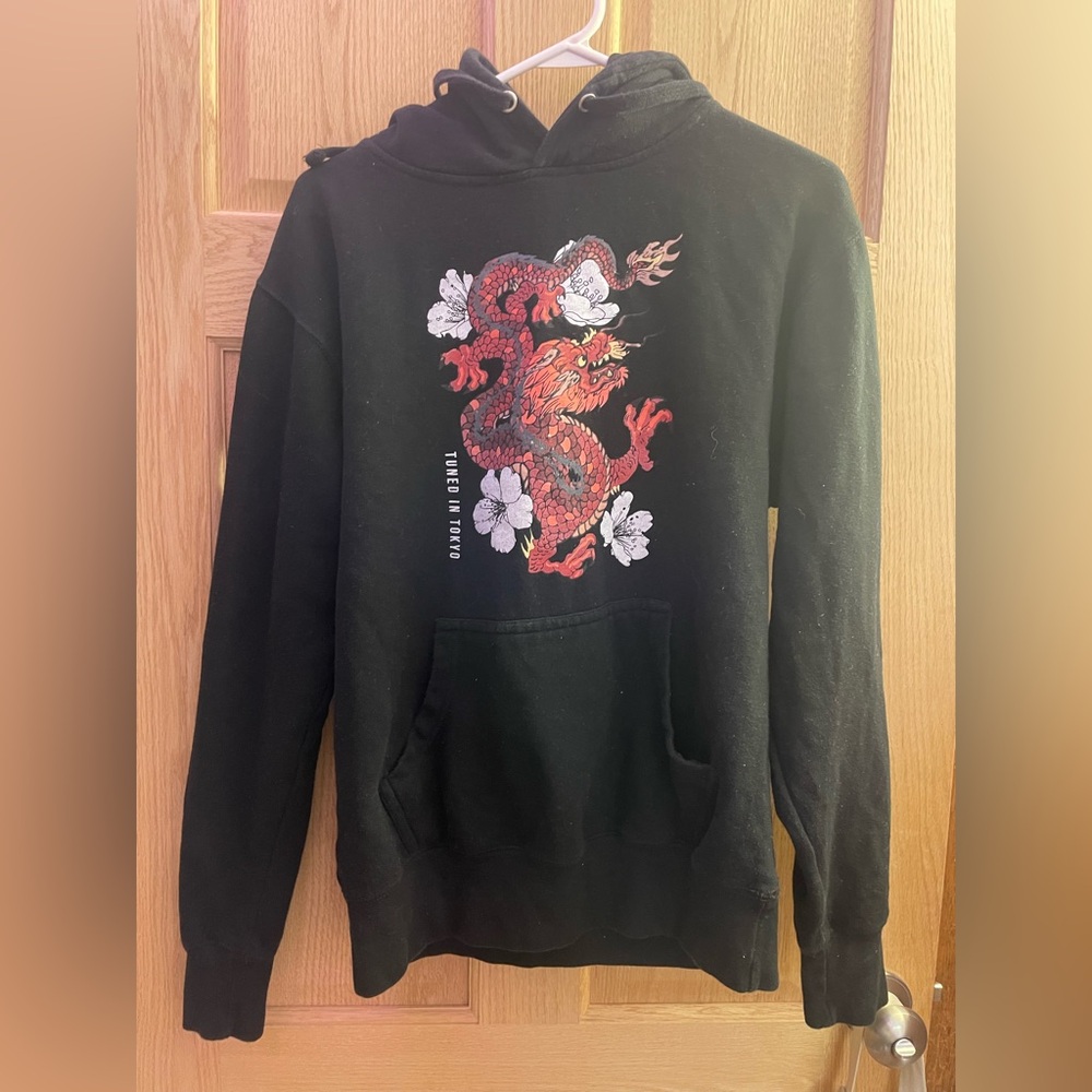 Tuned in Tokyo Dragon Hoodie